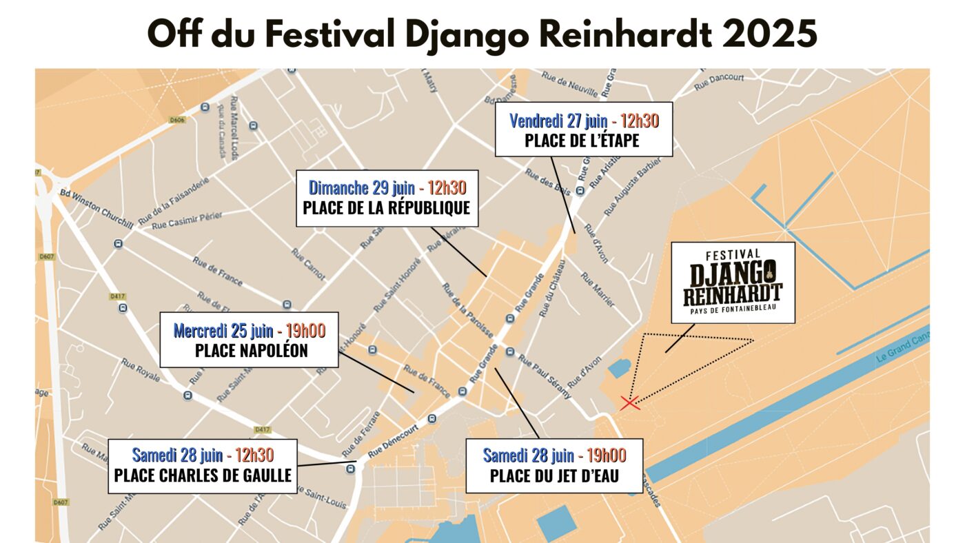 Le Festival Django Reinhardt fait son Off !
